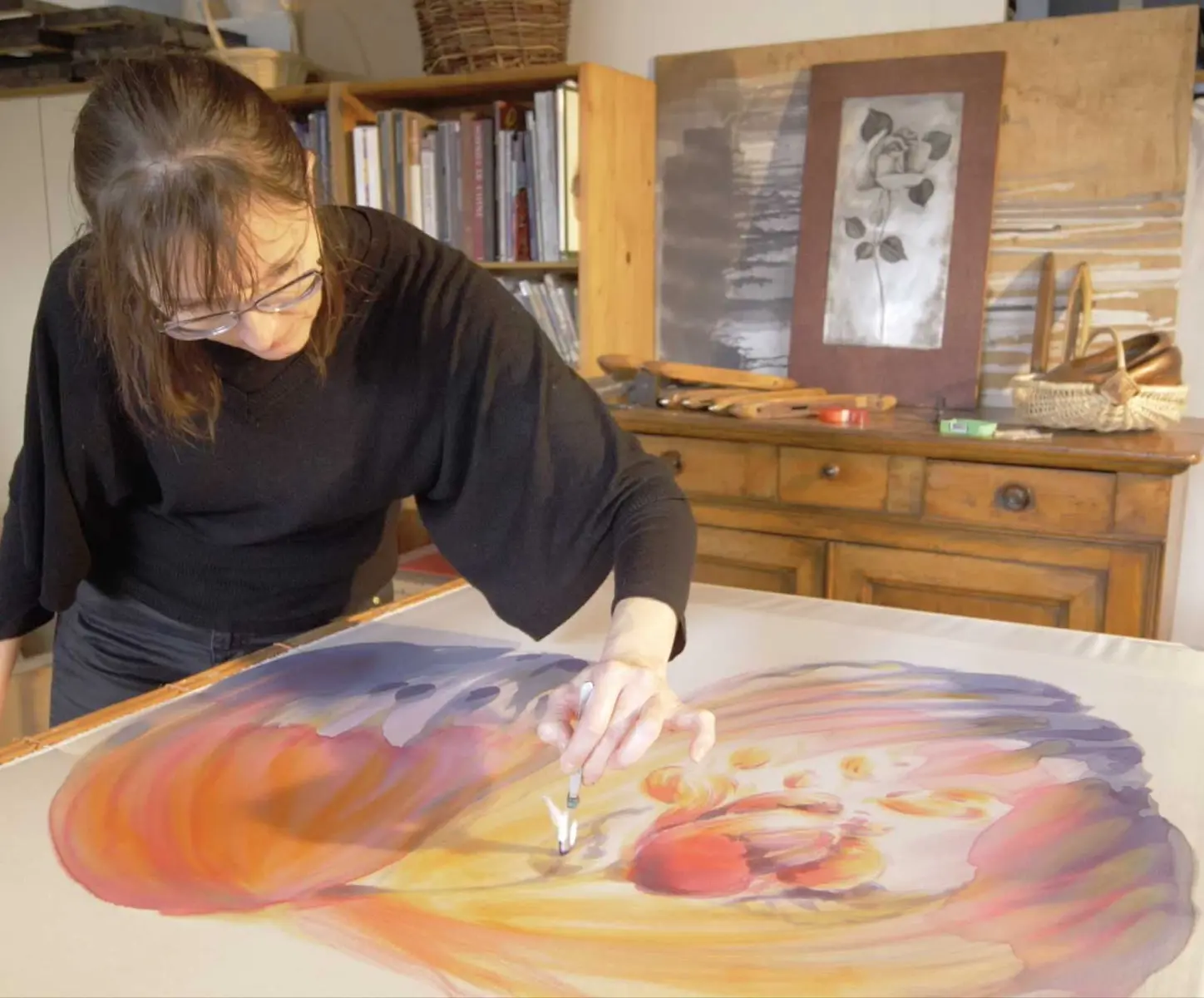 Atelier foulard en soie