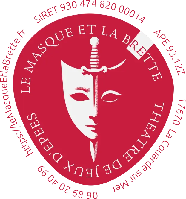 Le Masque et la Brette - Logo
