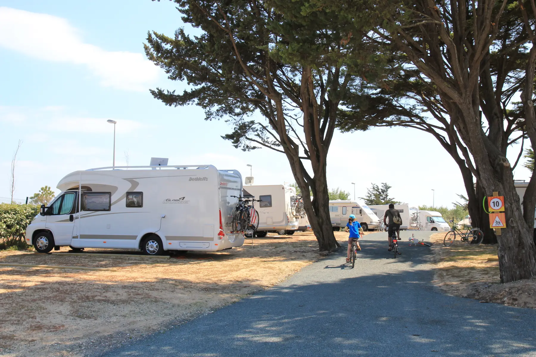 Aire de camping-cars des Amis de la Plage