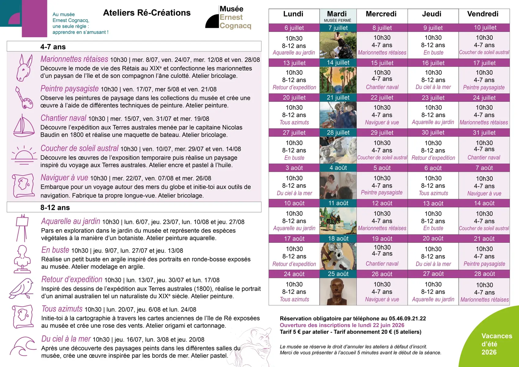 Ateliers Ré-Créations : Marionnettes réthaises_Saint-Martin-de-Ré