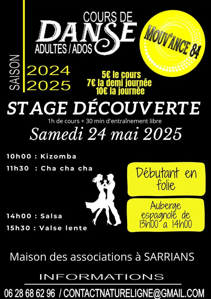 Stage découverte de danses_Sarrians