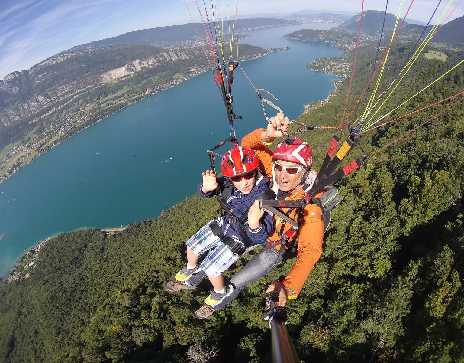 Aeroslide parapente vol enfant