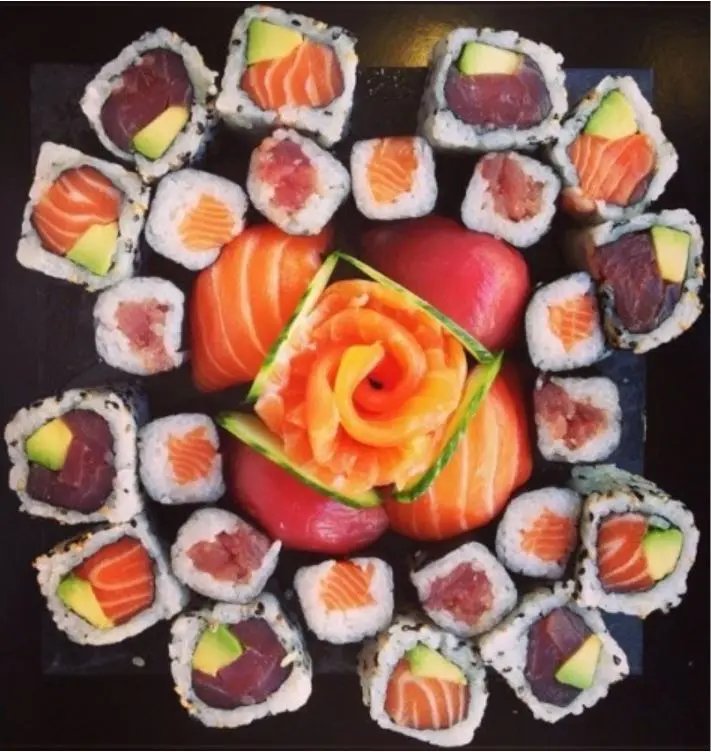 Assortiment de sushis