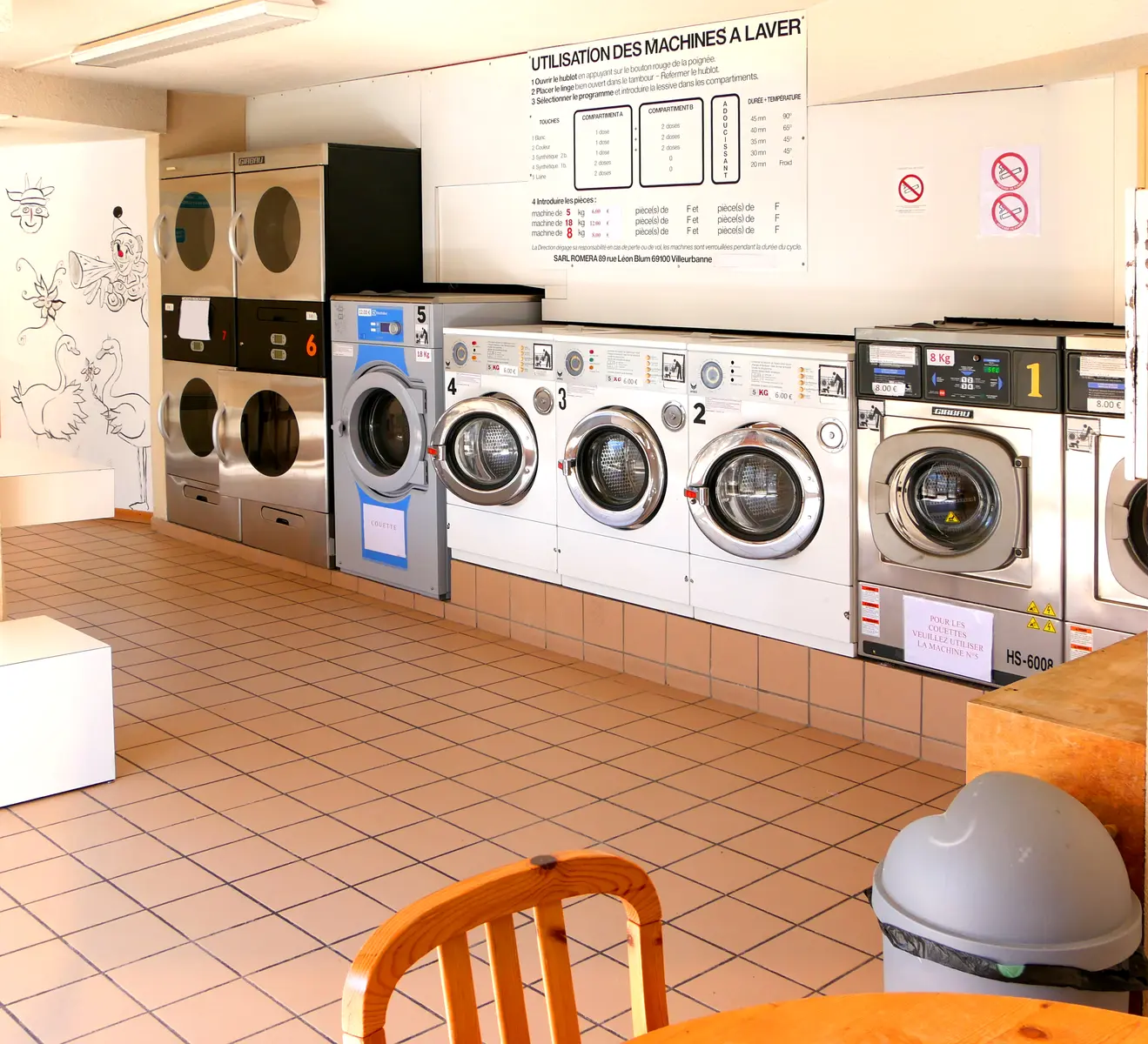 Laverie automatique