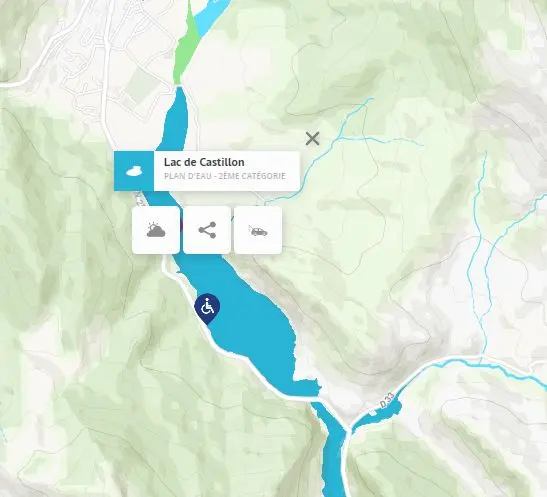 Lac de Castillon