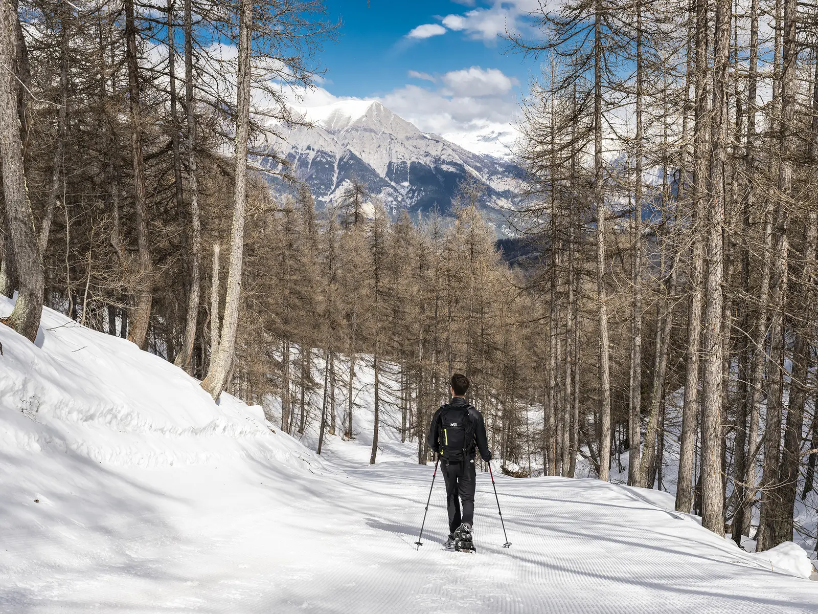 Itinéraire raquettes Les Cabanes - Le Sauze
