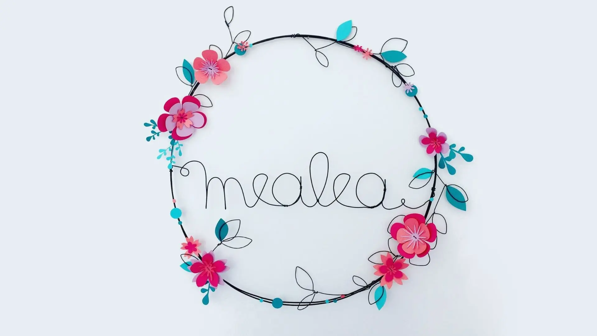 couronne printannière