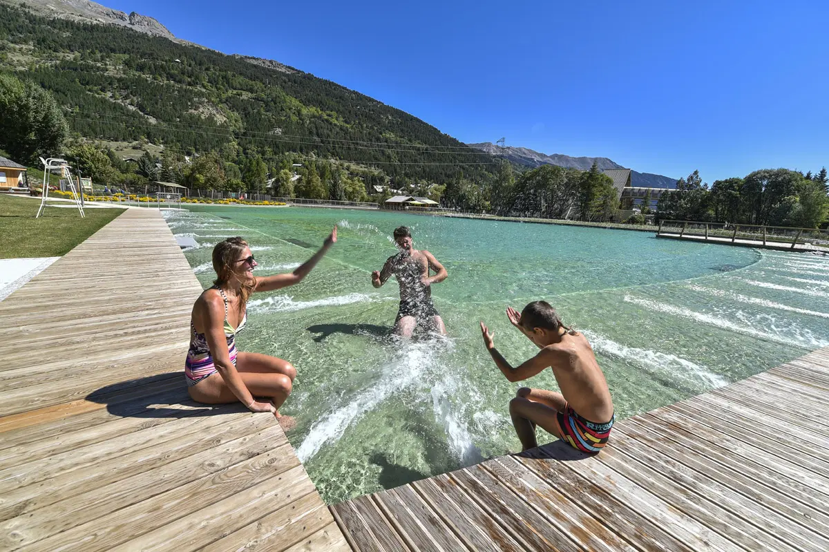 Plan d'eau biotope - serre chevalier