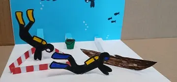 Et pop, voilà le plongeur