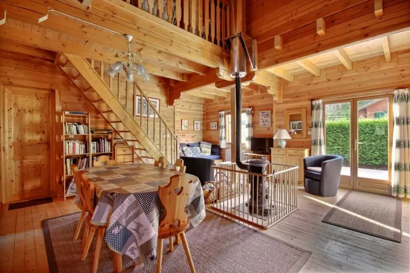 intérieur chalet
