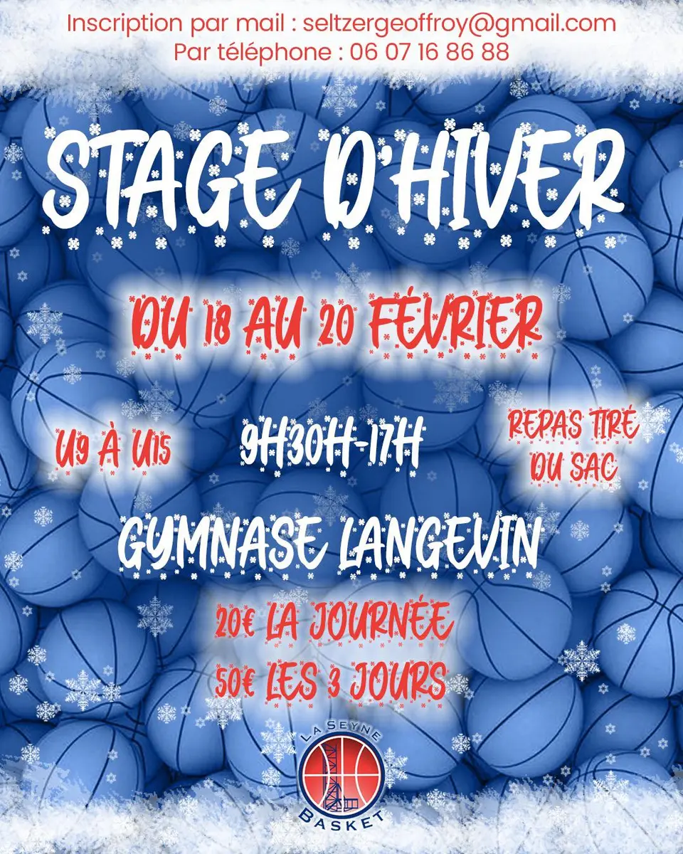 Stage de Basketball - La Seyne Basket
