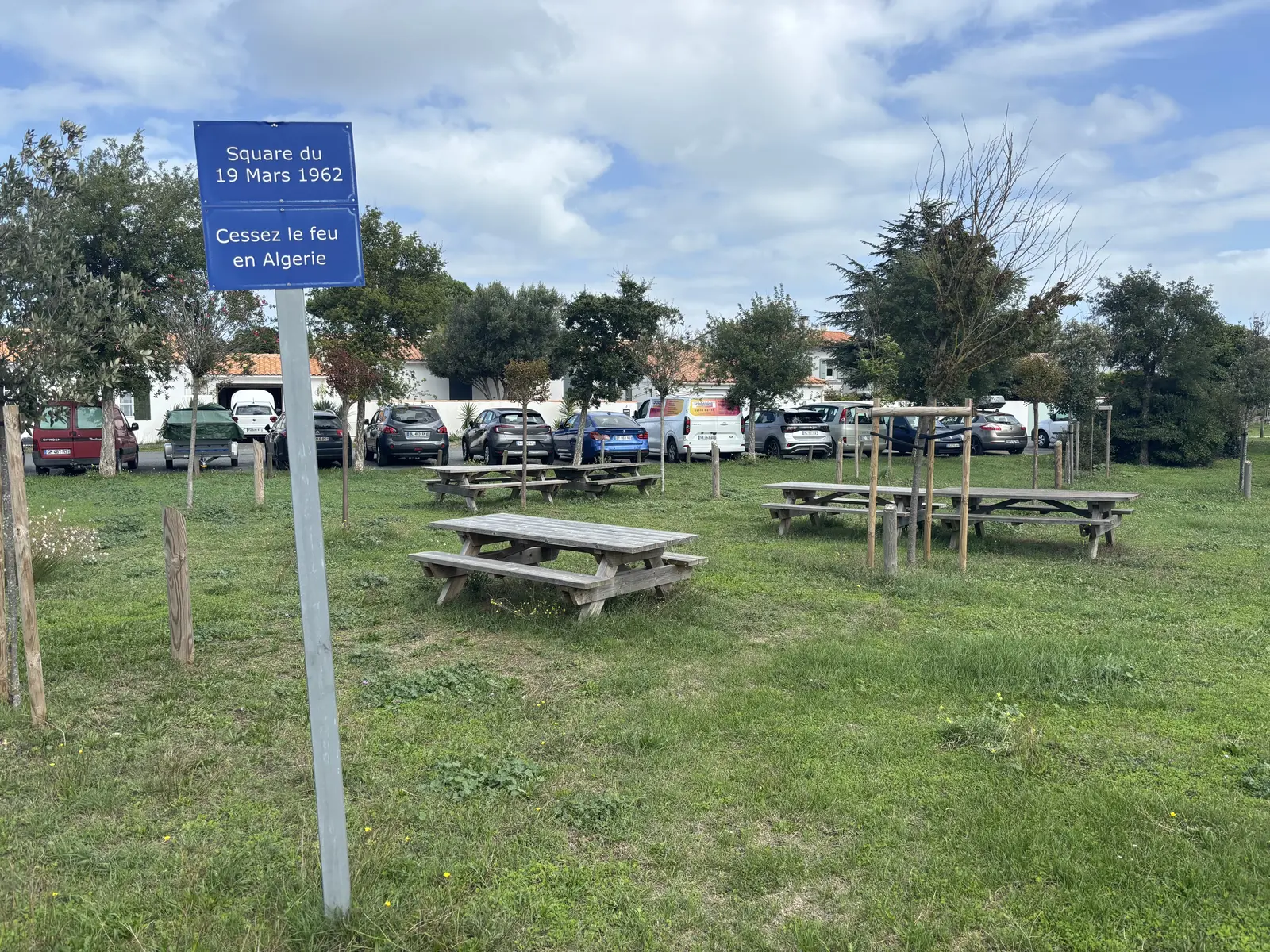Picknickplatz Square du 19 Mars 1962 Le Bois-Plage-en-Ré