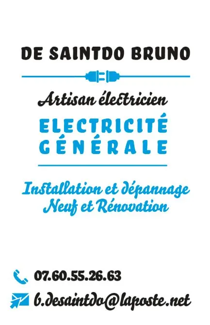 De Saintdo Bruno - Artisan Électricien_Saint-Laurent-du-Cros