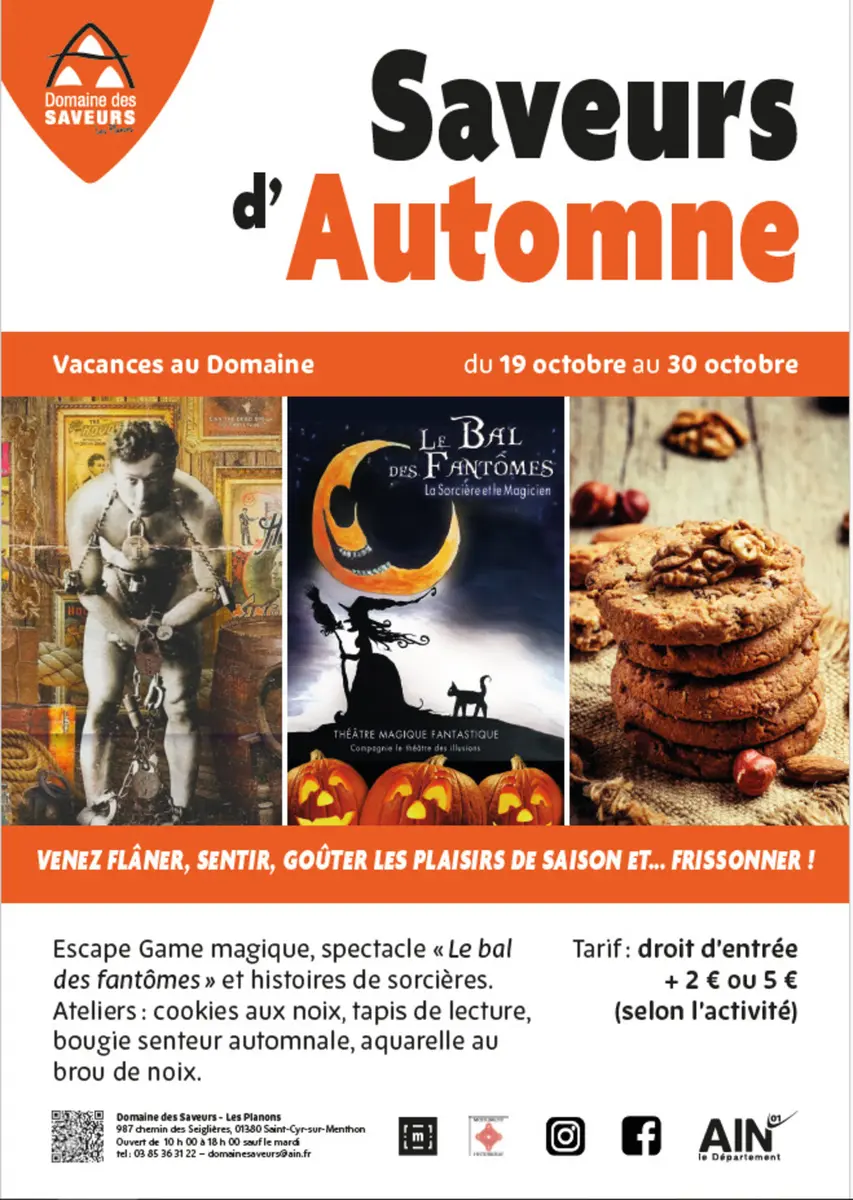 Vacances au Domaine - Saveurs d'automne