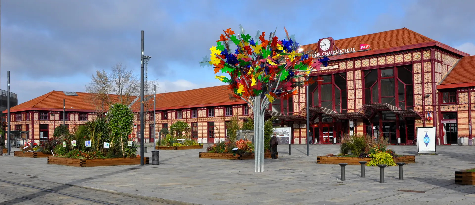 Design à la gare de Saint-Etienne