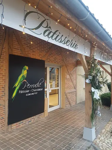Entrée de la Pâtisserie Perruche