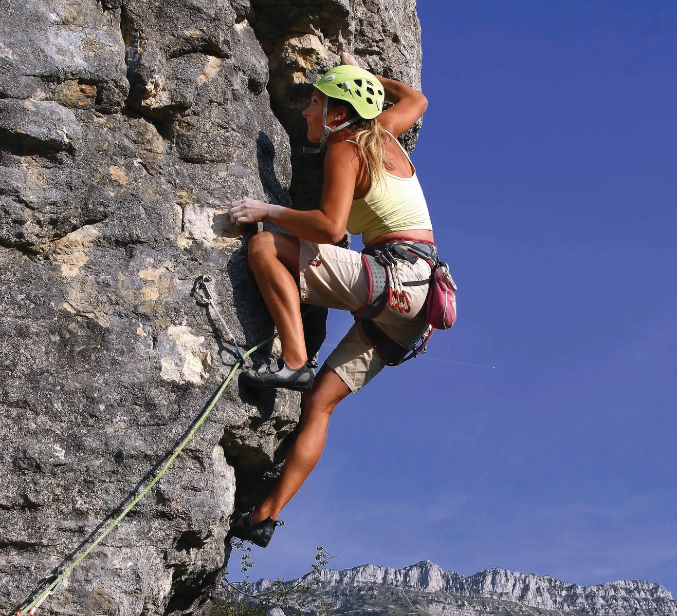 Site d'escalade des gorges de Crossey