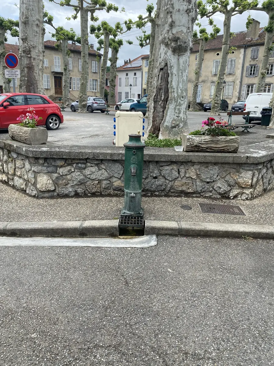 Point d'eau potable Le Mas-d'Azil