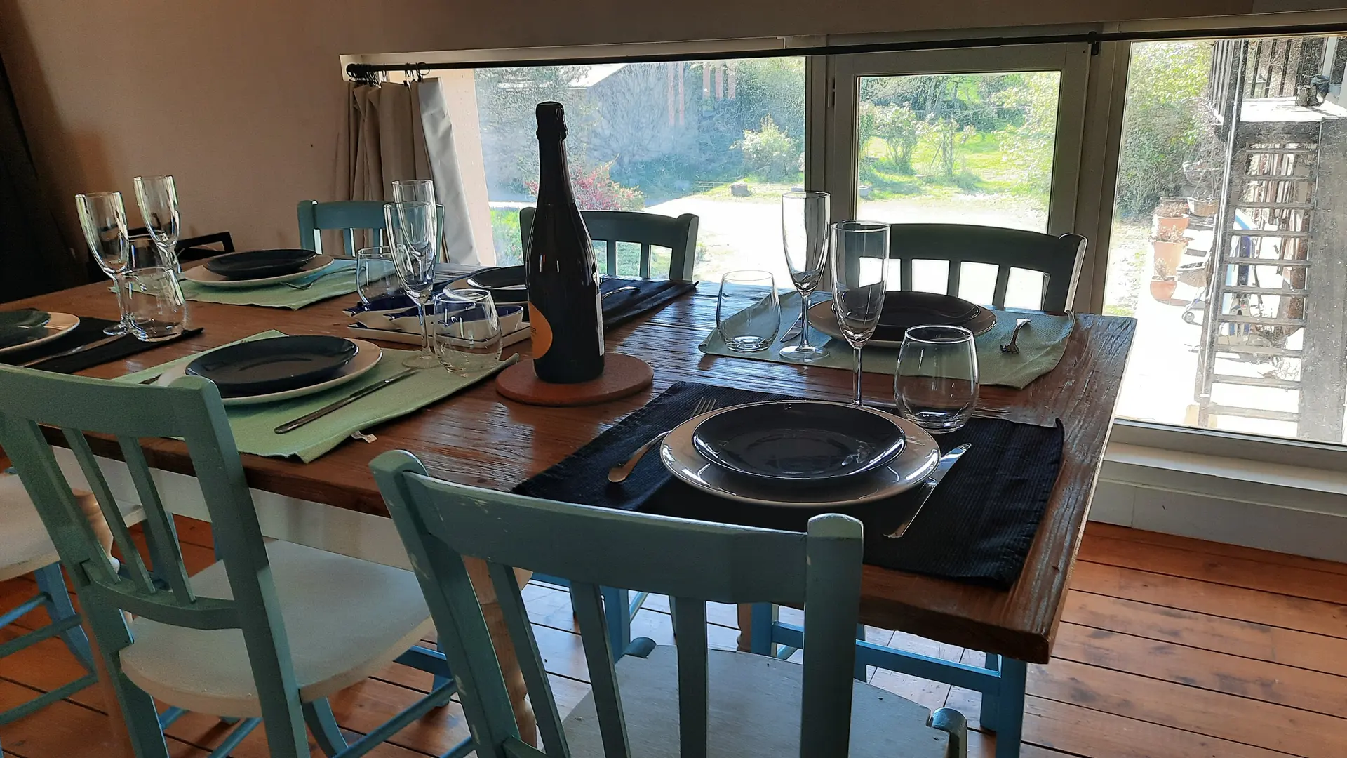 Cuisine avec vue