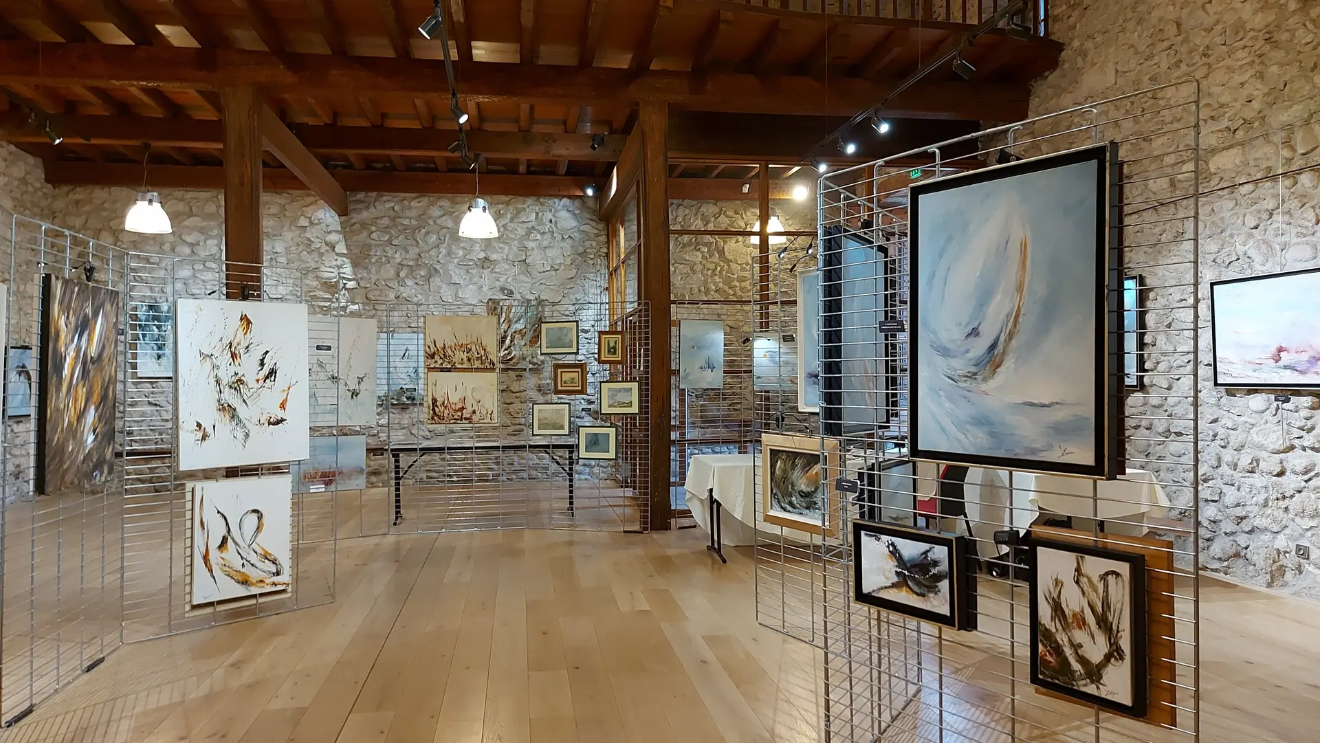 expo à la Chapelle st Jérôme Ax les Thermes