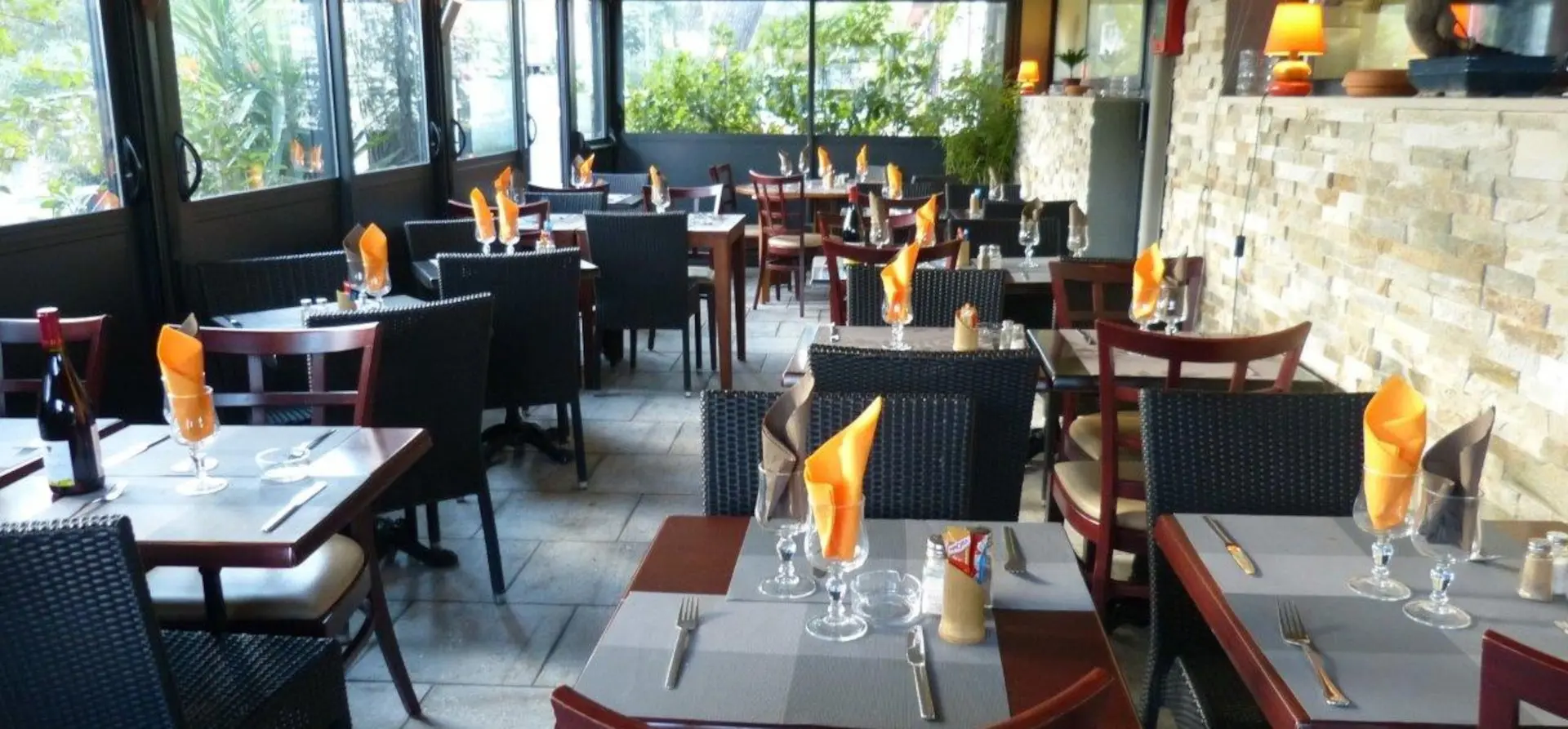 Salle restaurant Aubarède à Mougins