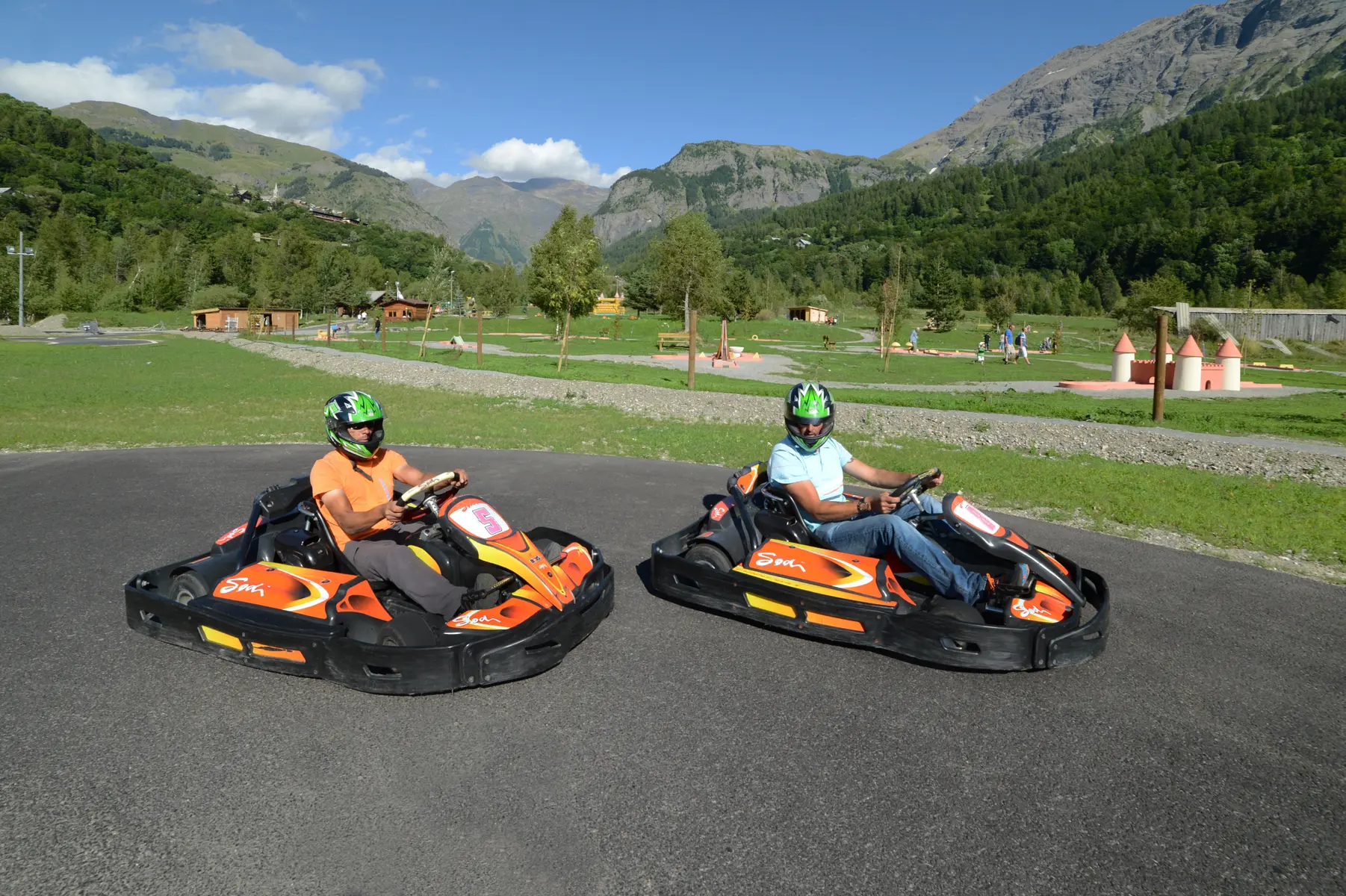Karting à la base de loisirs d'Orcières