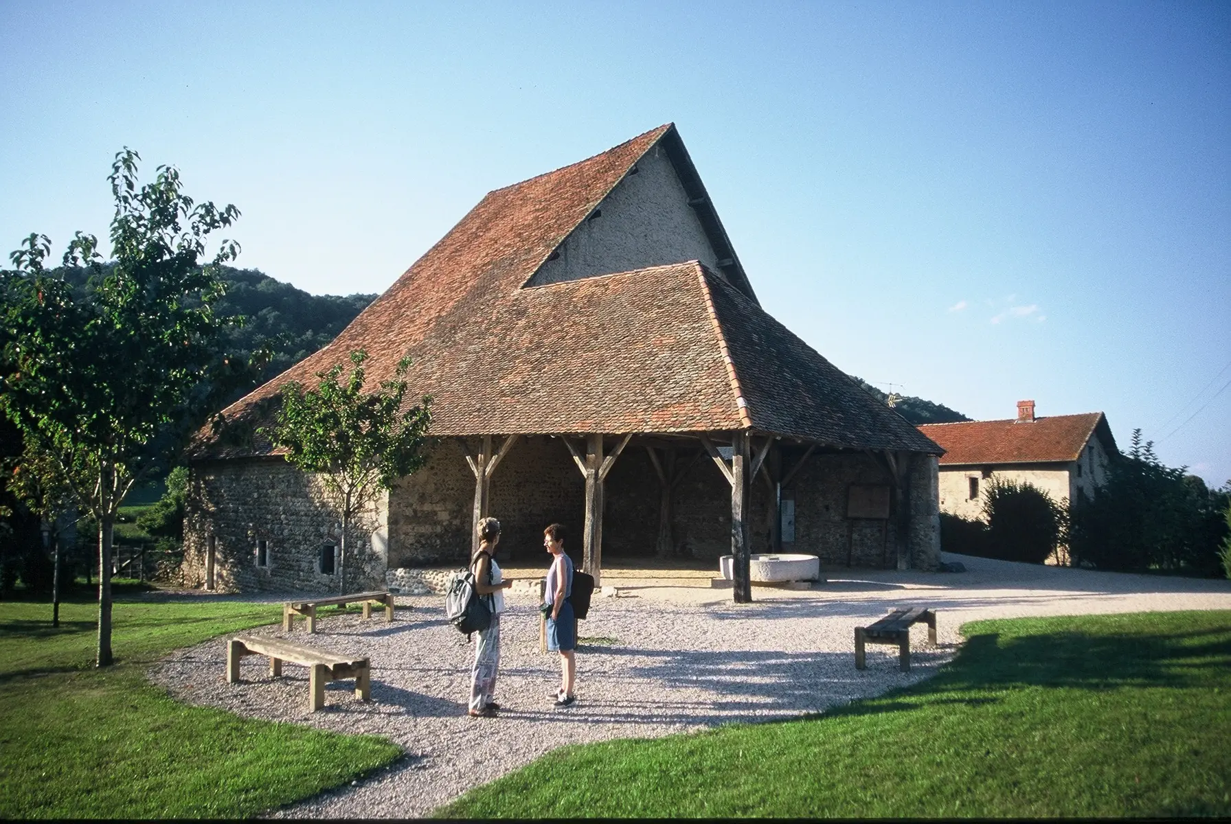 La Grange Dîmière Le Pin sur le parcours trail n°62