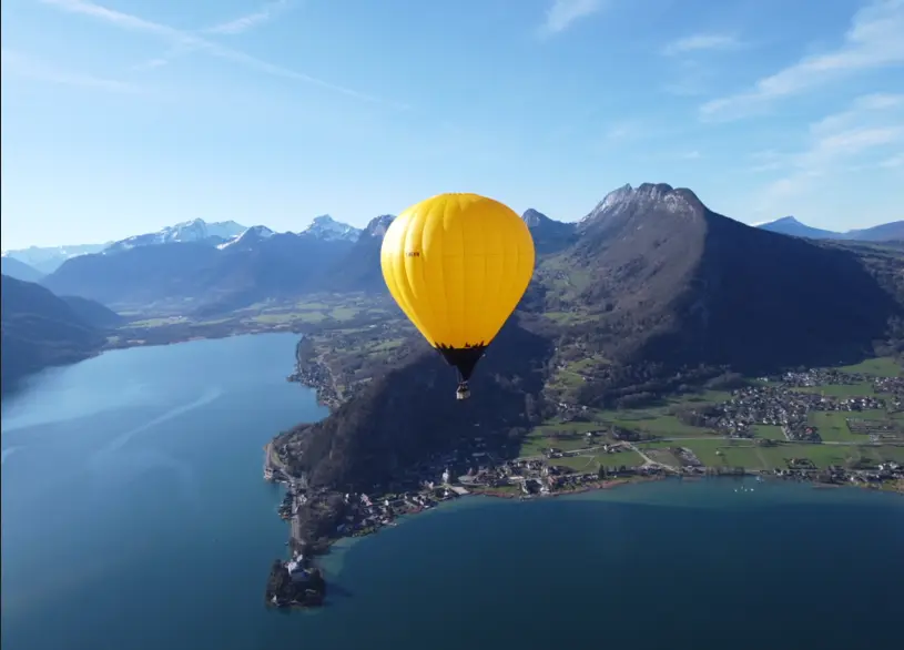 Vol privilège en montgolfière en duo_Doussard
