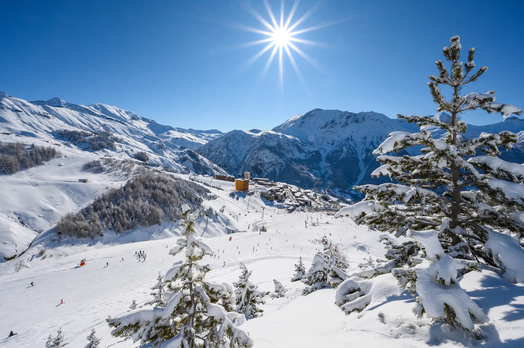 Domaine skiable d'Orcières Merlette 1850