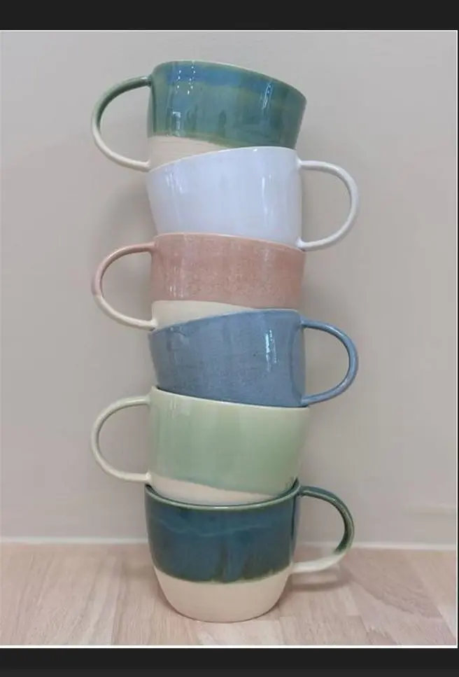 Les tasses en grès de Laetitia