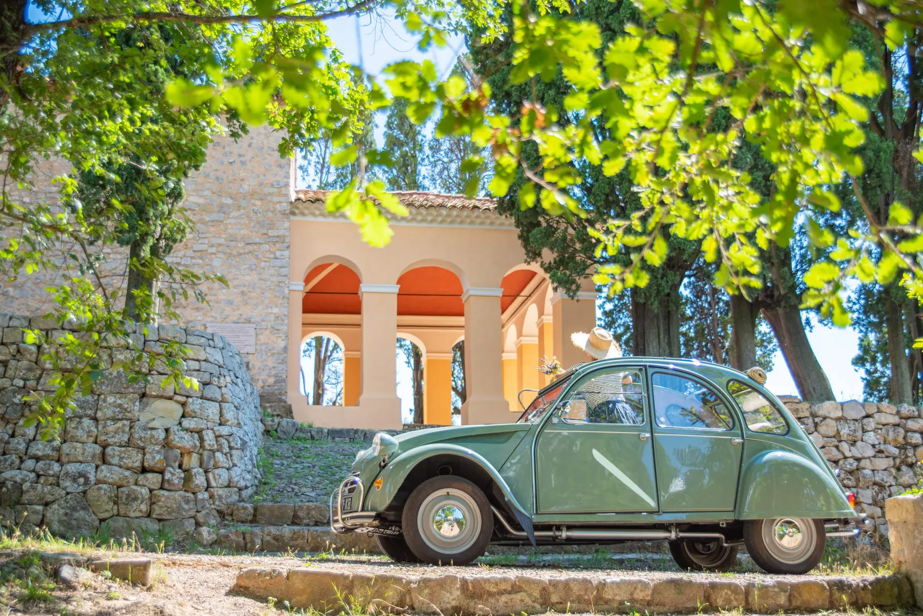 Balade 2CV Mademoiselle Riviera