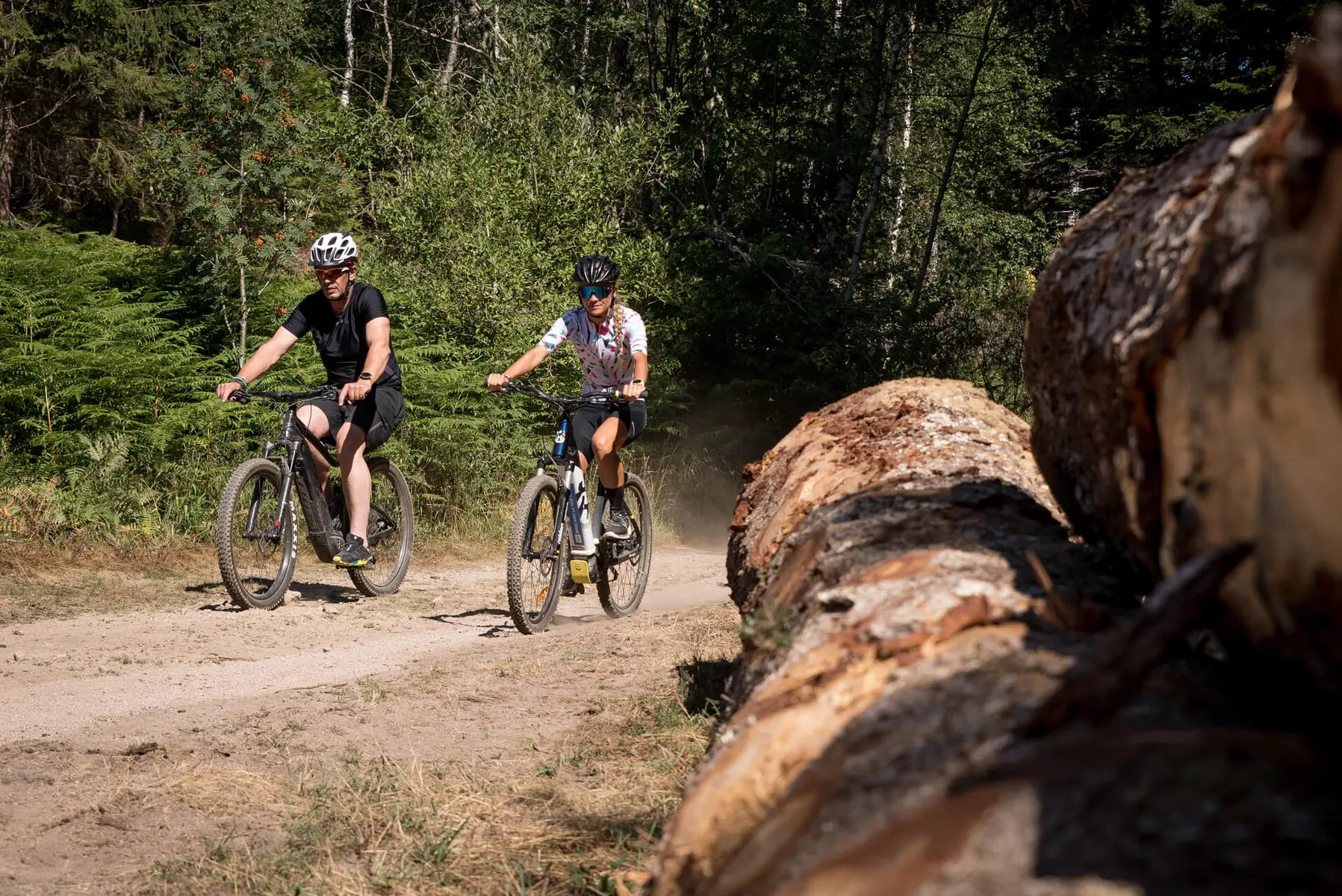 Balade à VTT prés de Vézelin-sur-Loire