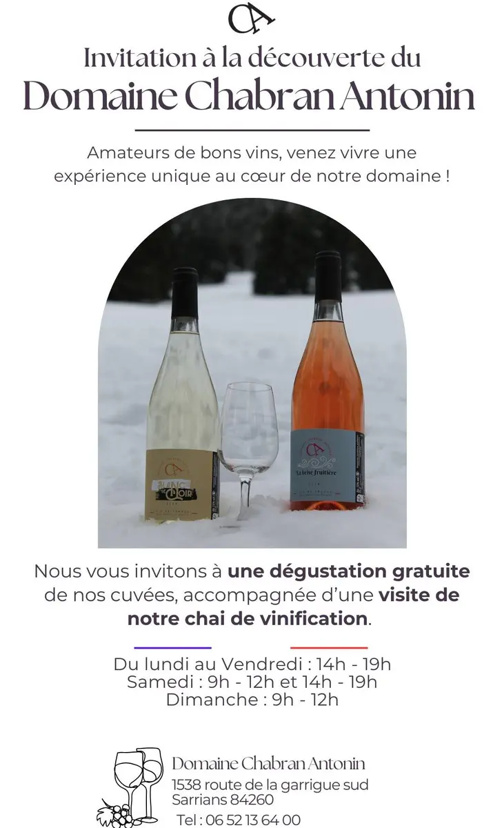 Domaine Chabran Antonin_Sarrians