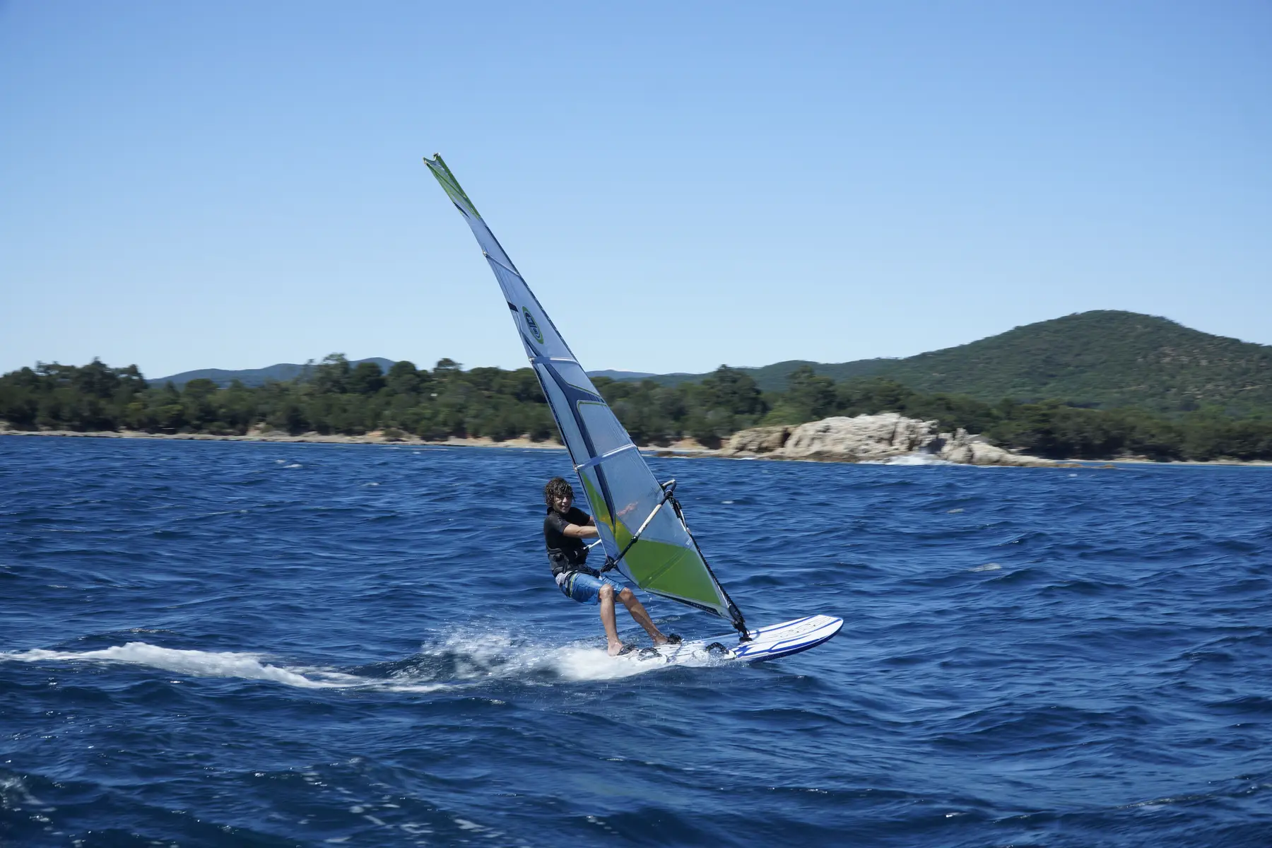 Spot de planche à voile