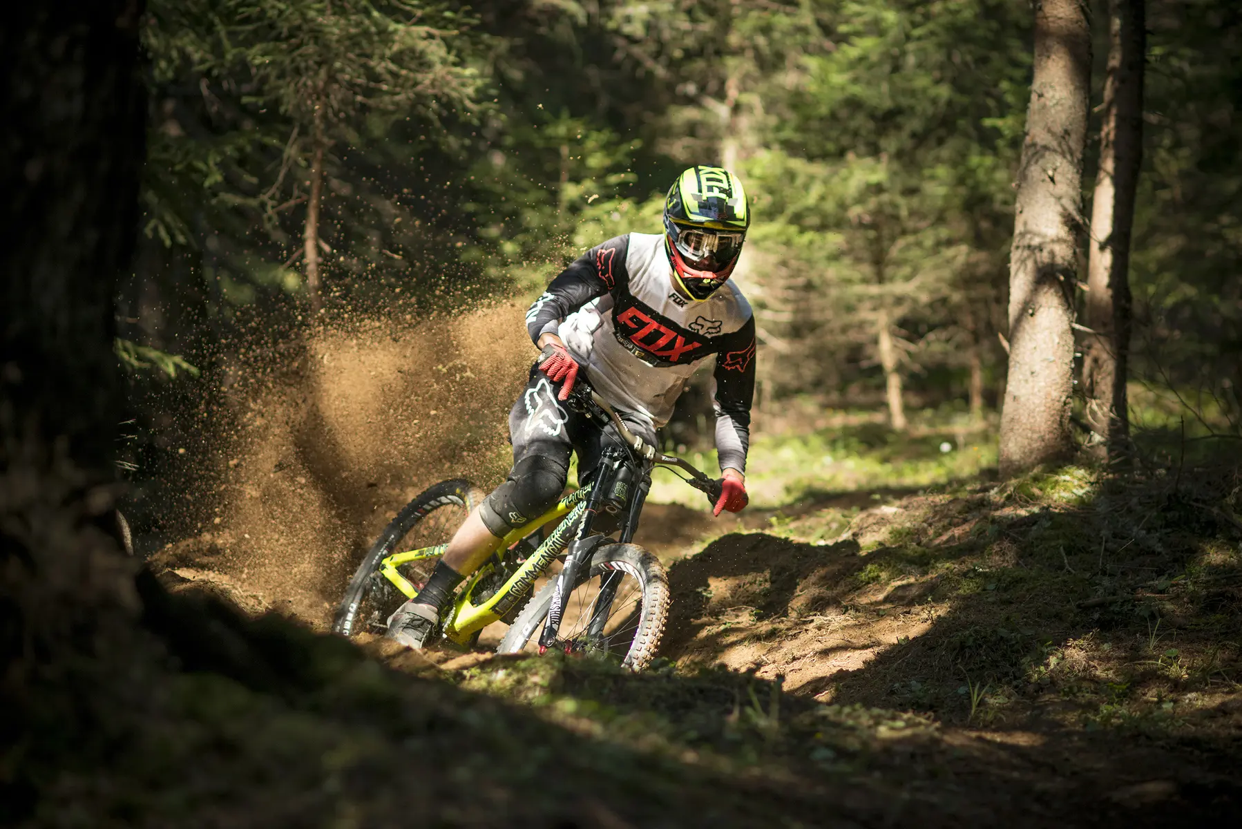 VTT dans les Lindarets