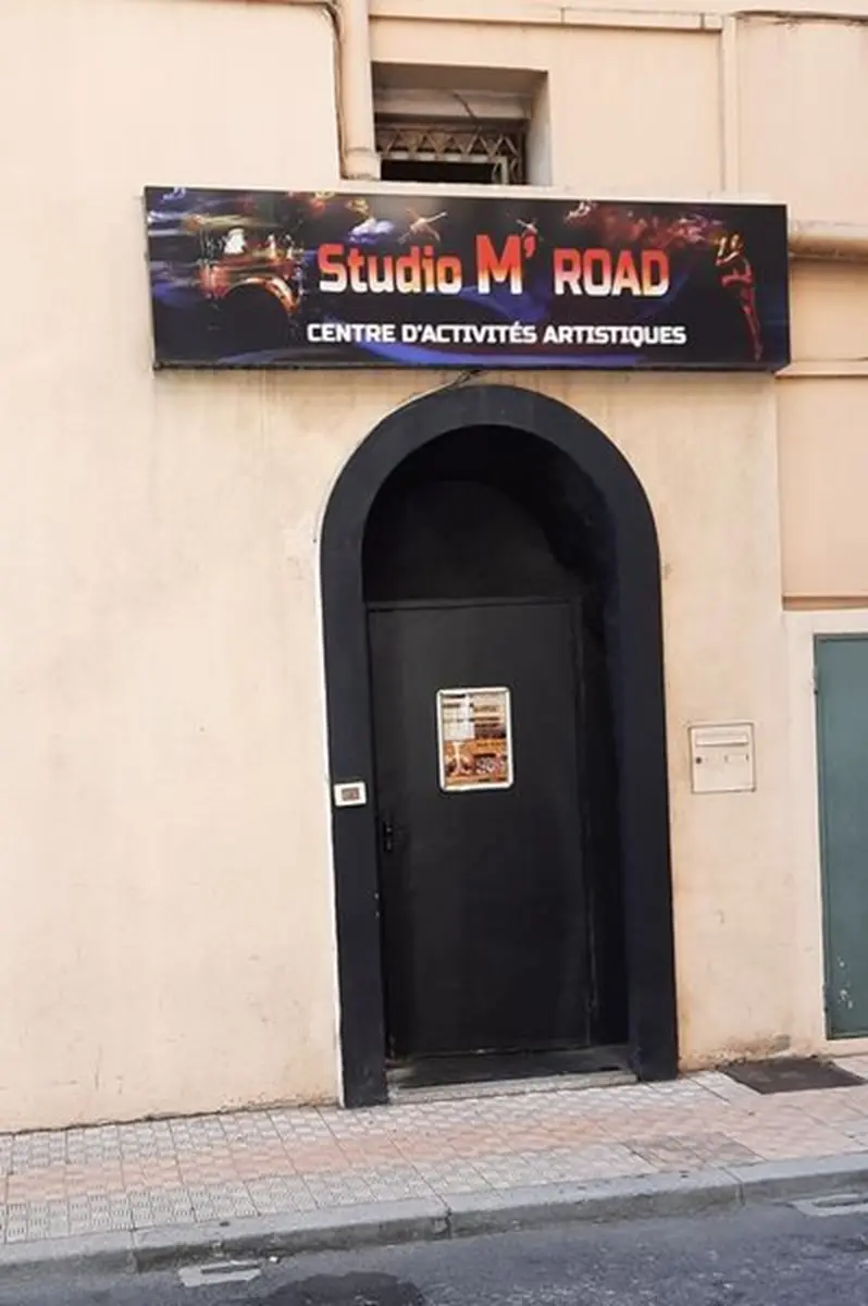 Entrée du studio