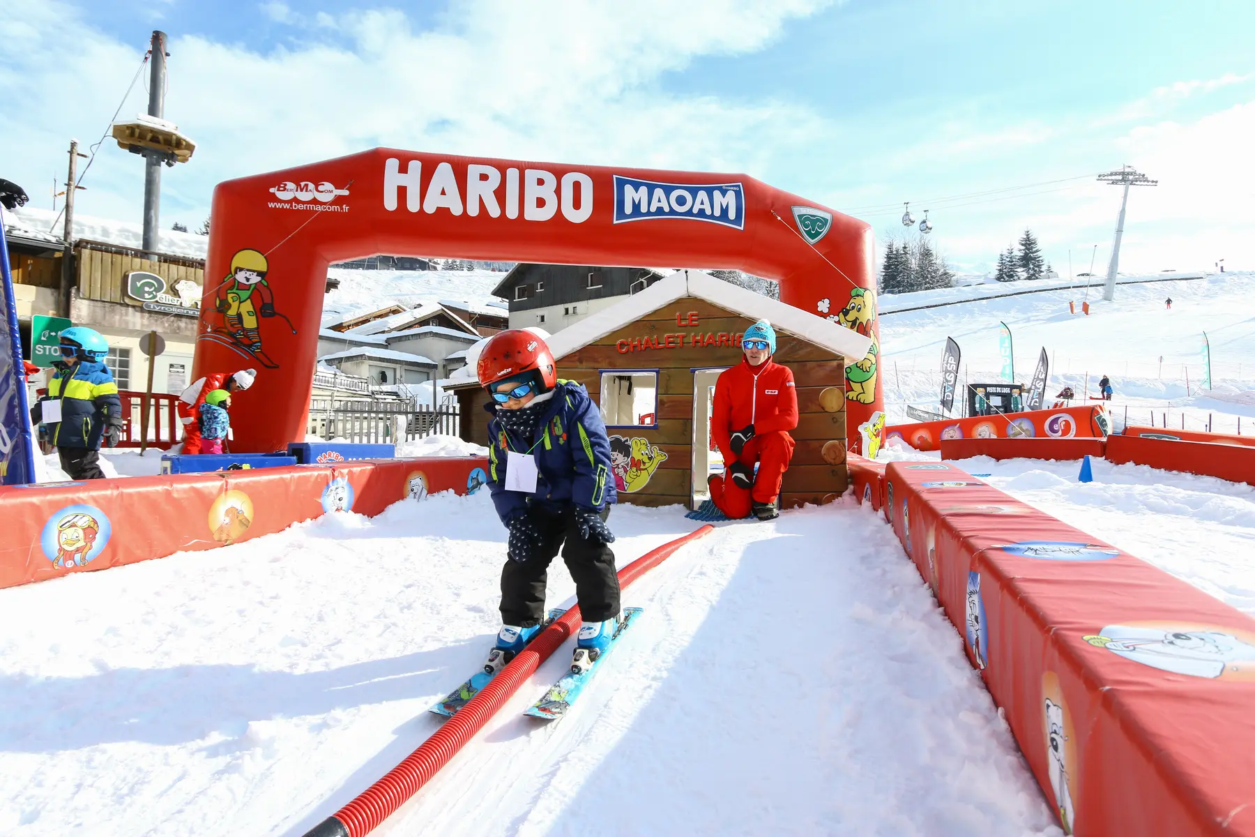 Initiation ski alpin