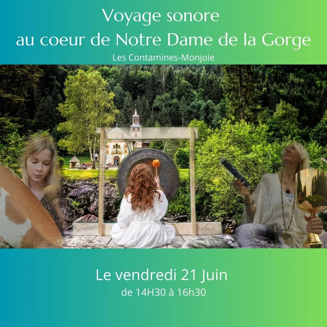 Voyage sonore aux Contamines Montjoie