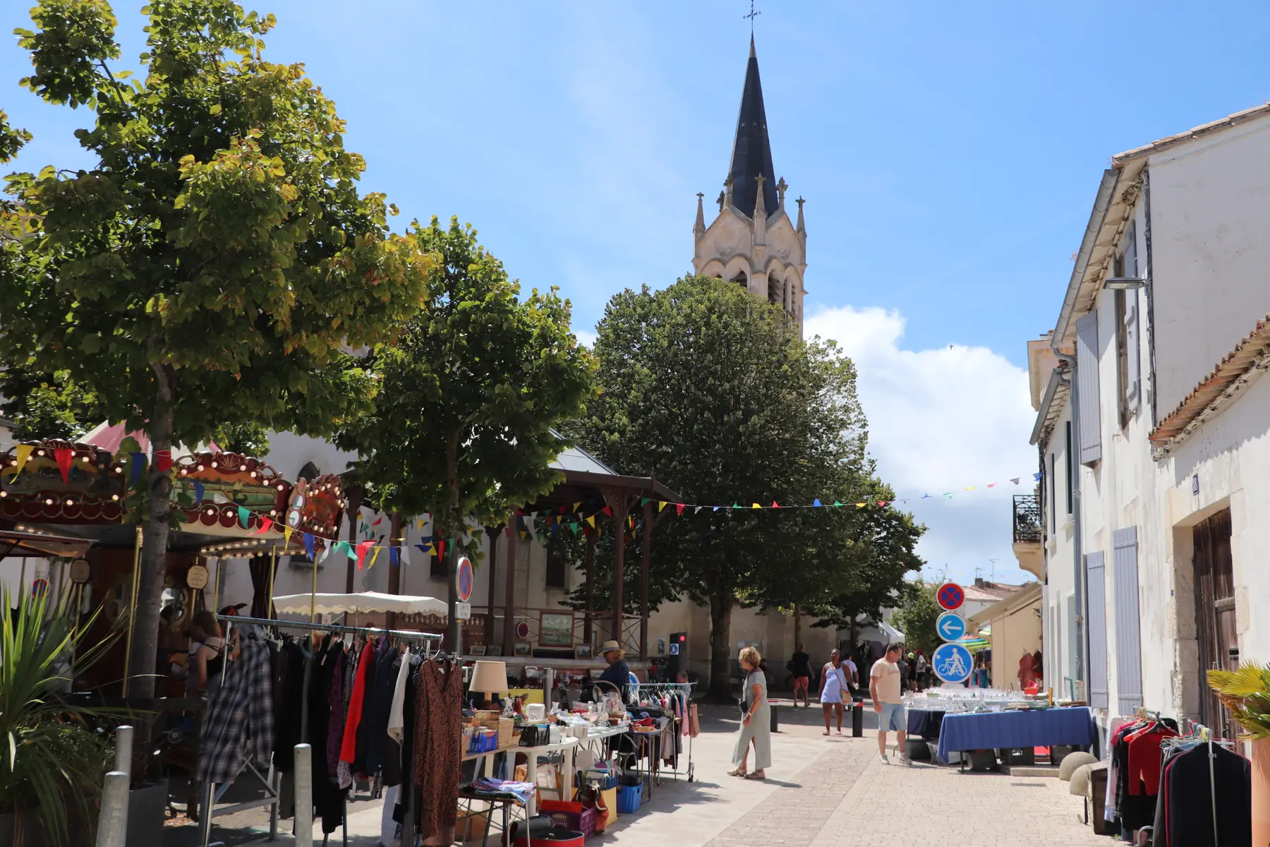 Centre village La Couarde-sur-Mer