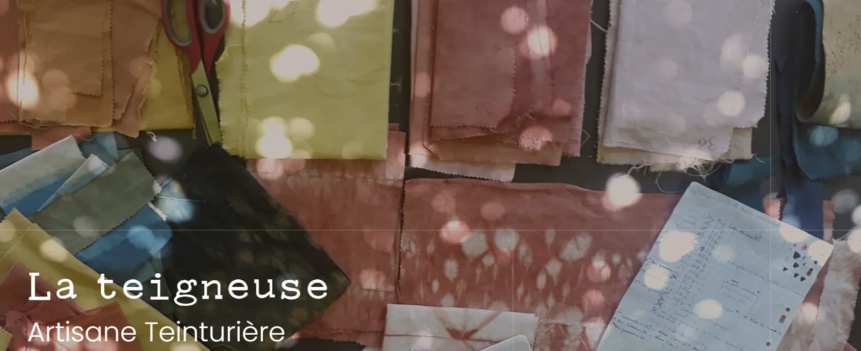 Atelier de teinture végétale