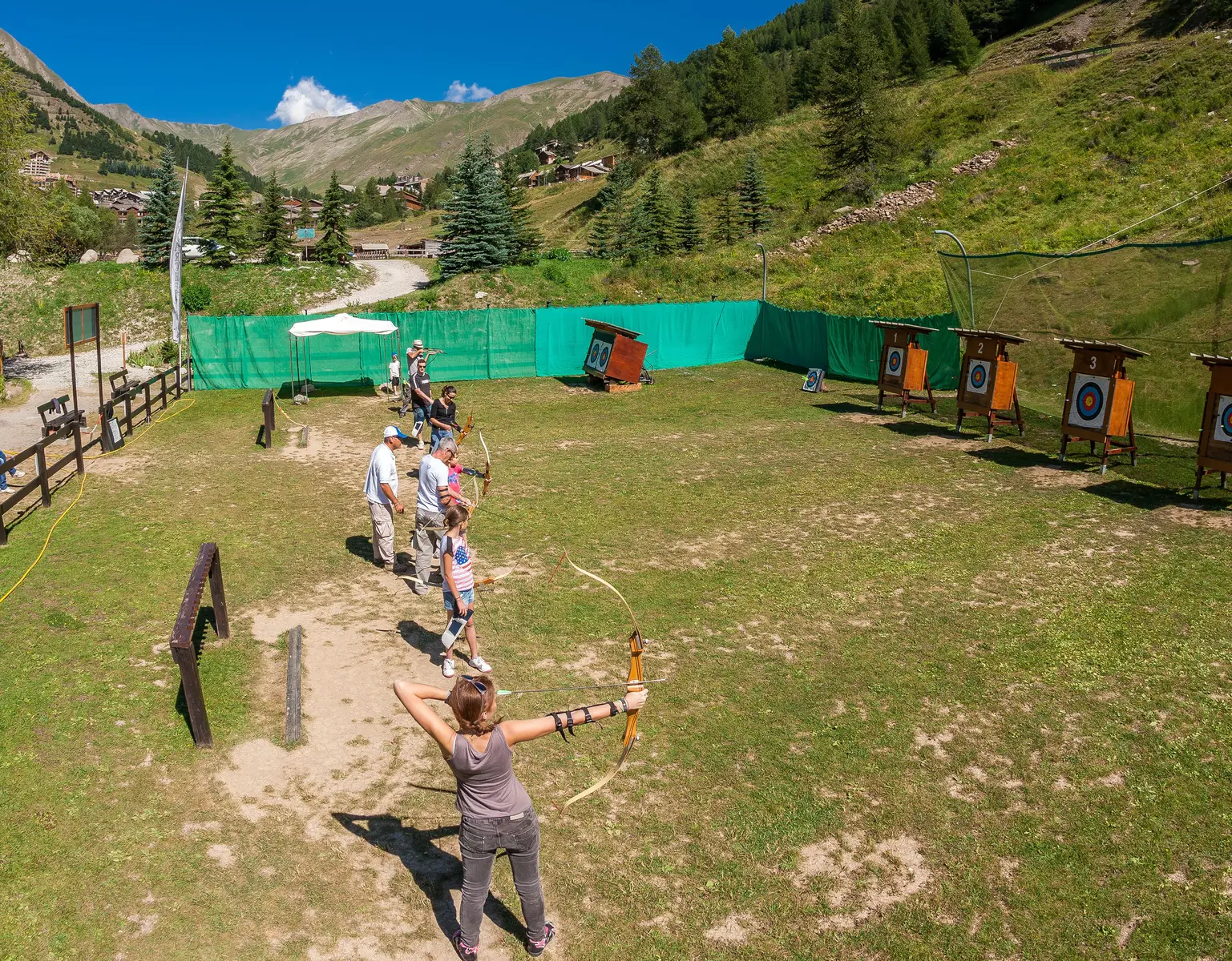 tir à l'arc Val d'Allos