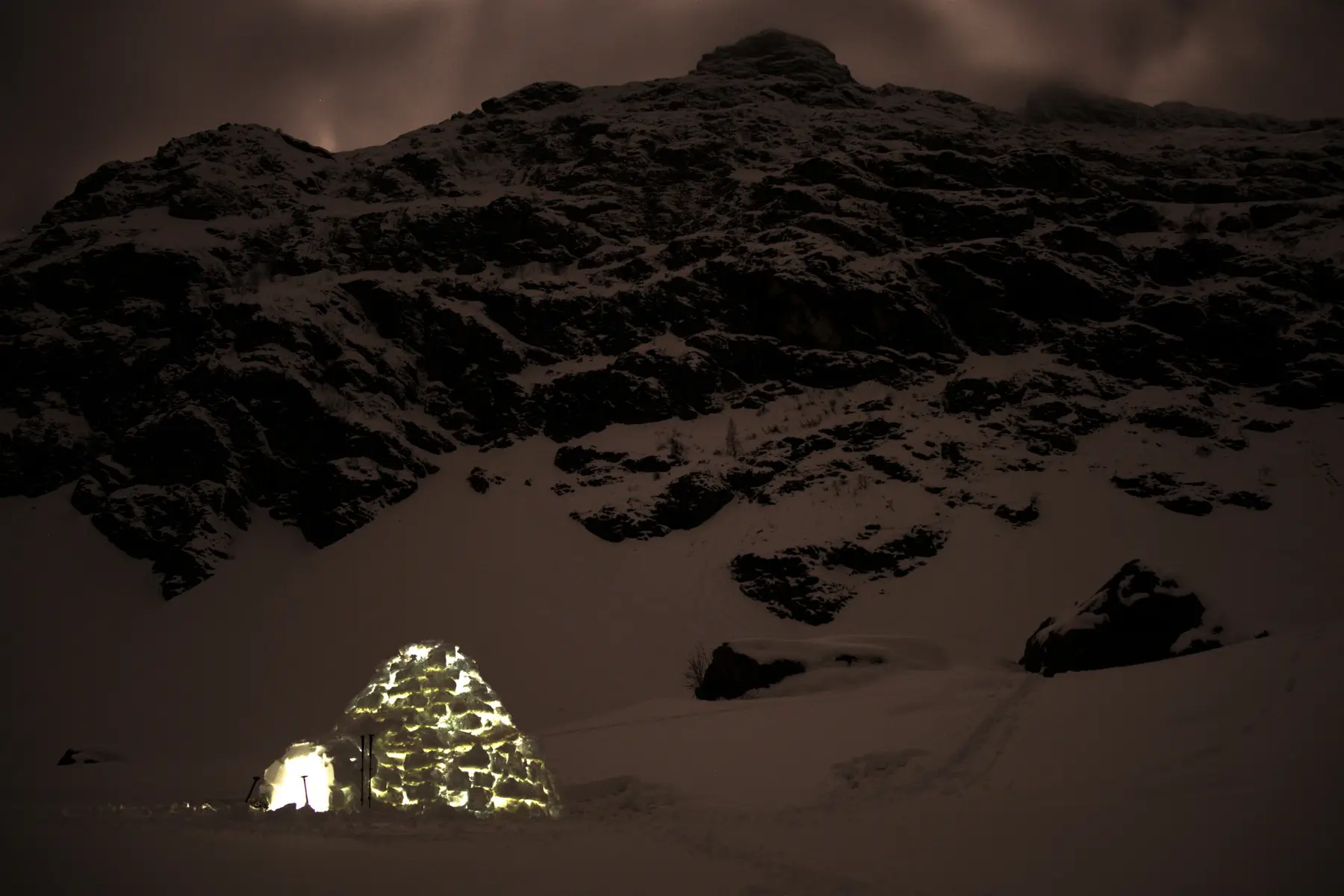 Nuit en igloo avec Altimood