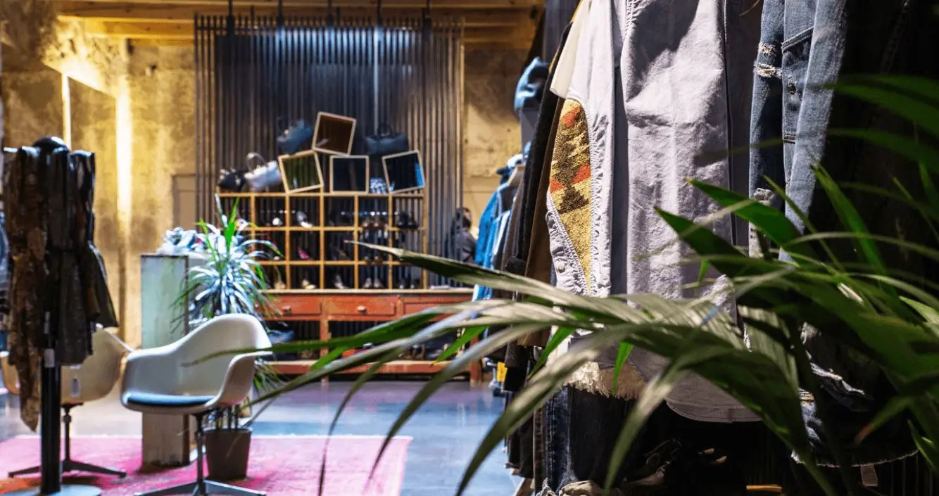 Intérieur de la boutique