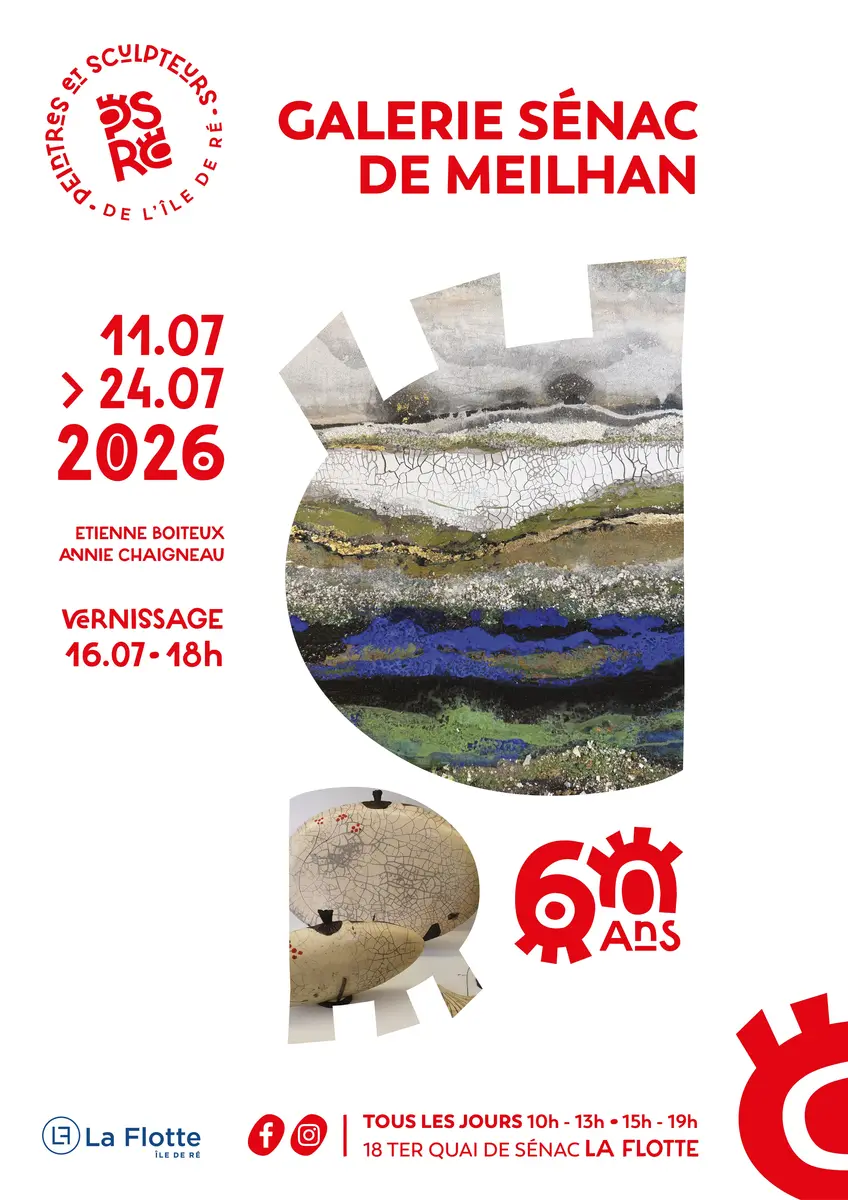 Affiche exposition du 11.07 au 24.07