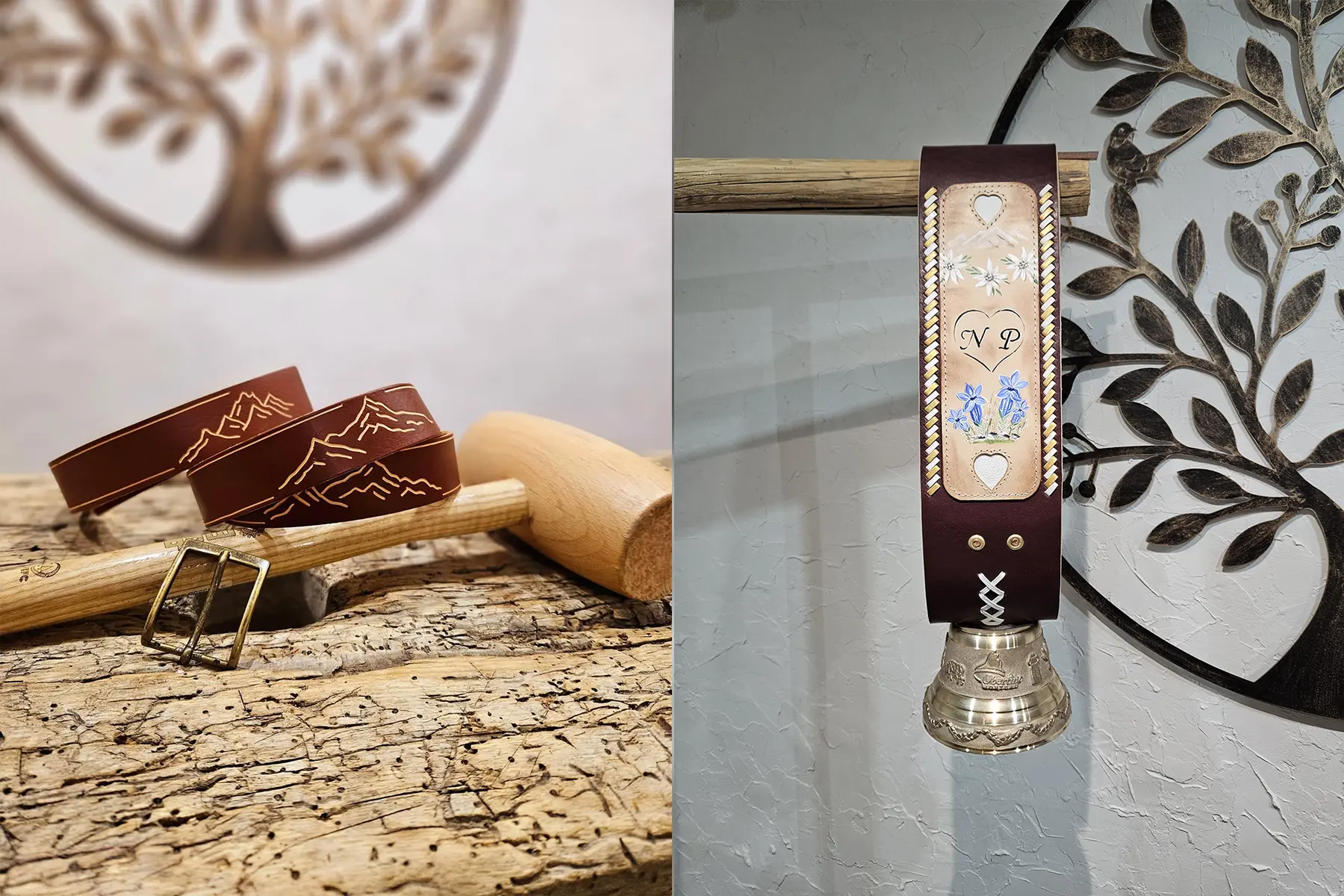 Atelier création d'une broche en cuir_Thônes