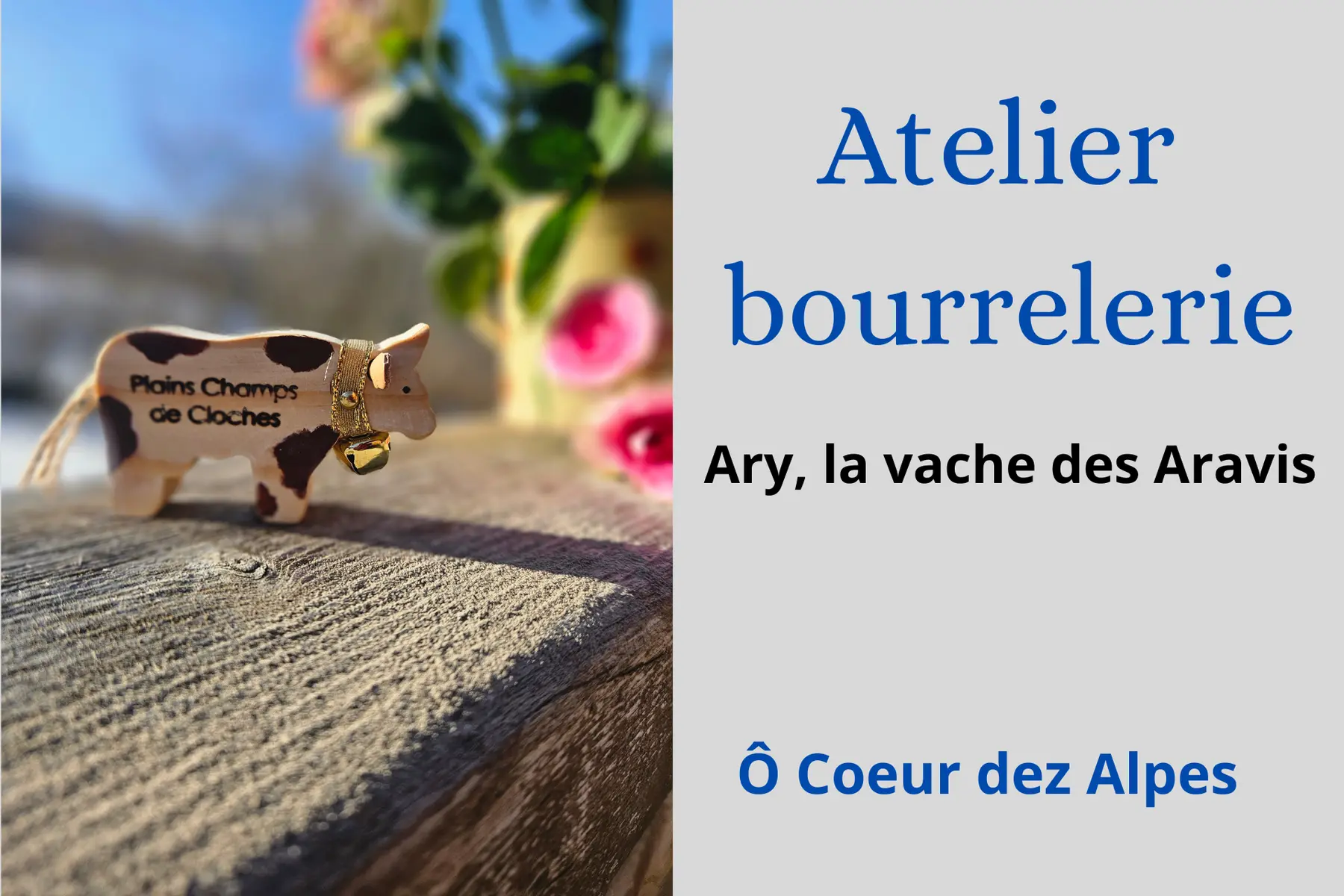 Atelier bourrelerie : Arvy, la vache des Aravis_Thônes