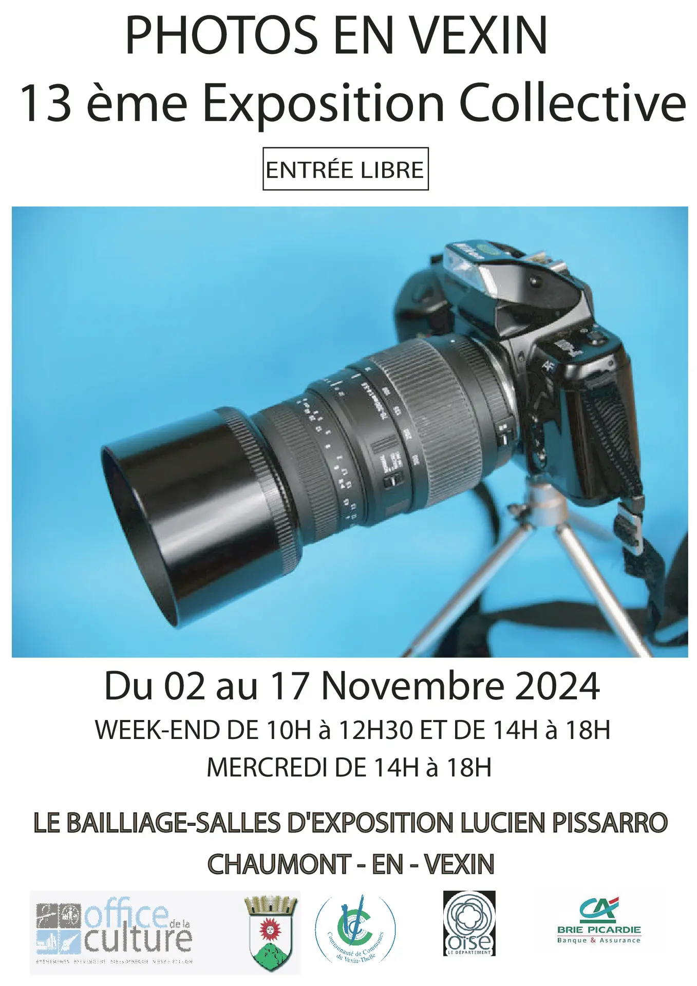 Photos en Vexin 13ème Salon de la photo Chaumont-en-Vexin du 02 11 24 au 17 11 24