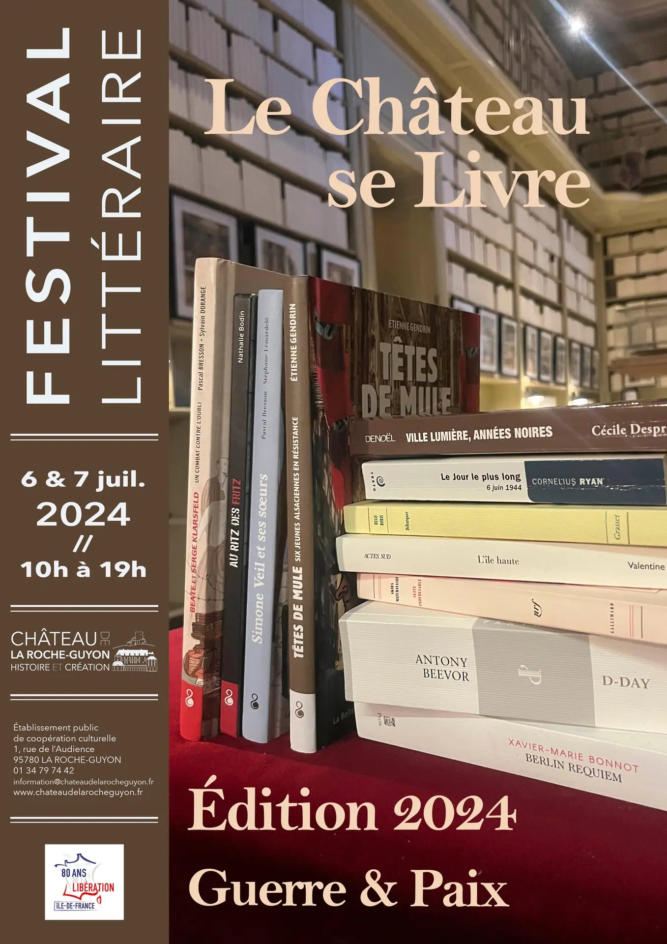 Festival littéraire Le Château se Livre