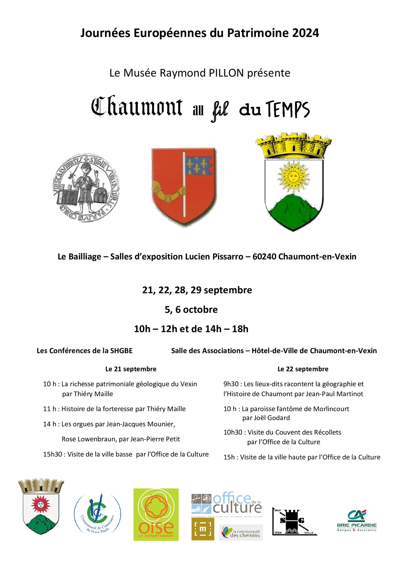 Journées Européennes du Patrimoine - Chaumont-en-Vexin