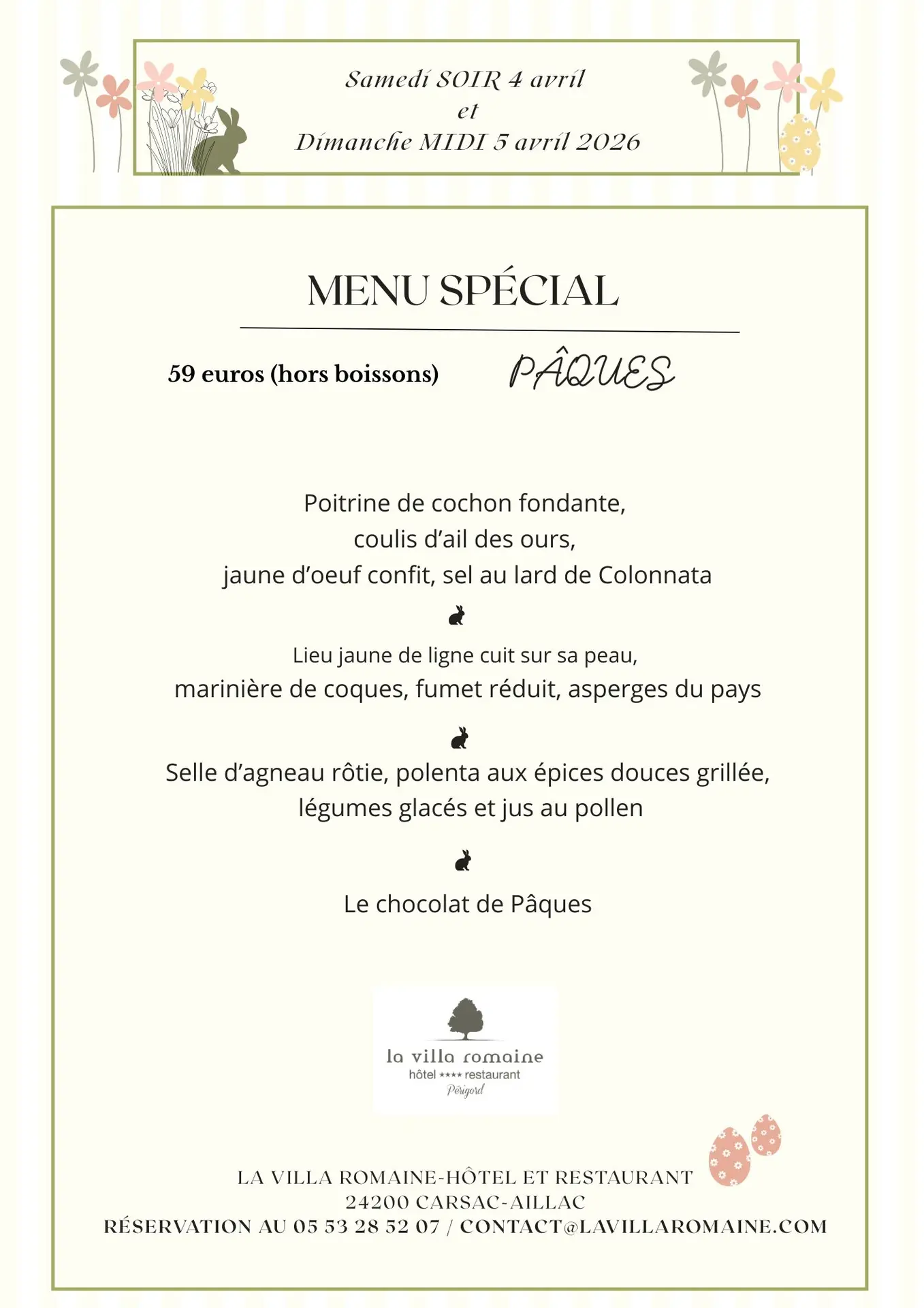 Copie de samedi soir 4 avril 2026 soir et Dimanche midi 5 avril midi - 1